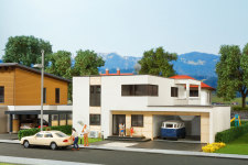 Kibri 38338 - H0 - Kubushaus Anna mit Balkon - Polyplate Bausatz